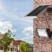 3000 Lumen -  Carina II Series 30 watt solar flood light - Commercial Grade Solar LED Floodlight  - Non-Motion - With Remote 