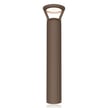 24W - LED Bollard Light | Circular Post Top Style with 33 Inch Pole, 3,360 Lumens, Color Selectable 30K/40K/50K, Clear Lens, Bronze