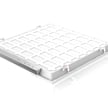 4 Pack - 2x2ft 40W LED Panel Light - Motion Sensor Ready - 5,000 Lumens - Color Selectable 35K/40K/50K/65K 
