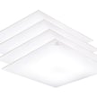 4 Pack - 2x2ft 40W LED Panel Light - Motion Sensor Ready - 5,000 Lumens - Color Selectable 35K/40K/50K/65K 
