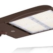 300W NextGen IV Series - LED Parking Lot Light | 277-480V, Shoebox, 45,000 Lumen, 5000K, Arm Mount, Brown