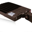 300W NextGen IV Series - LED Parking Lot Light | 277-480V, Shoebox, 45,000 Lumen, 5000K, Arm Mount, Brown