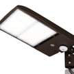 300W NextGen IV Series - Motion Sensor LED Parking Lot Light | 45,000 Lumens, Color Selectable 30K/40K/50K, Slip Fit Mount, Brown
