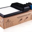 300W Revati II Series - LED Parking Lot Light | With Photocell, 43,200 Lumen, Color Selectable 30K/40K/50K, Slip Fit, Black 