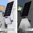 300W Cobalt Pro Series - Solar LED Flood Light | With Motion Sensor, 15,000 Lumens, Dusk to Dawn, Color Selectable 30K/40K/60K