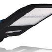High Voltage 277-480V - Parking Lot Light- 42,000 Lumen - 300 watt - WITH PHOTOCELL - SLIP FIT Mount - NextGen III LED Shoebox Lights - Dimmable - Black Housing