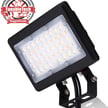 30W Kivo II Series - LED Flood Light | With Photocell, 4,350 Lumens, Wattage & Color Selectable 30K/40K/50K, Yoke Mount, DLC Premium 5.1