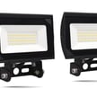 30W Luri Series - LED Flood Light | 4 Pack, 3,450 Lumens, 5000K, Yoke Mount, Hetria Lighting