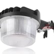 35W Trudo Series - LED Barn Light | With Photocell, 4,200 Lumens, 5000K, Dark Bronze/Brown Housing