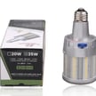 35W Aries IV Series - LED Corn Bulb | E26, Wattage Selectable, 5,075 Lumens, 5000K