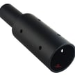 Tenon Adapter | For 3 inch Round Pole, Light Pole Adapter for Slip Fit Mount, Black