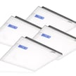 4 Pack - 2x2ft 40W LED Panel Light - Motion Sensor Ready - Fortora Series - 5,500 Lumens - Color Selectable 35K/40K/50K/57K/65K - LED Light Expert
