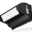 40W Rotate IV Series - LED Wall Pack | 5,800 Lumen, Color Selectable 30K/40K/50K, Rotating Panels, DLC Premium 5.1, Black