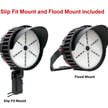 500W StadiumPro III Series - LED Stadium Light | 277-480V, 66,500 Lumen, 5000K, 40 degree, Slip Fit & Flood Mount