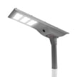 50W Everan II Series - Solar LED Street Light | With Motion Sensor, 8,500 Lumens, Commercial Grade, 5000K, Gray