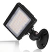 50W Kivo II Series - LED Flood Light | With Photocell, 7,150 Lumens, Wattage & Color Selectable 30K/40K/50K, Round Surface Mount, DLC Premium 5.1