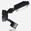 50W Kivo II Series - LED Flood Light | With Motion Sensor & Junction Box, 7,150 Lumens, 30K/40K/50K, Knuckle Conduit Mount, DLC Premium 5.1