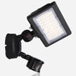 50W Kivo II Series - LED Flood Light | With Motion Sensor & Junction Box, 7,150 Lumens, 30K/40K/50K, Knuckle Conduit Mount, DLC Premium 5.1