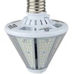 50W Oberon II Series - LED Post Top/High Bay Bulb |  Interchangeable E39/E26 Base, Reversible, 6,000 Lumens, 5000K, DLC Premium 5.1