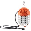 60W Dracor Series - LED Temporary Light | 7,800 Lumens, LED Construction Lights, Plug Port for Easy Connection, Fast Clip