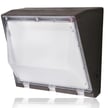 60W Durado Blade Series - LED Wall Pack | With Photocell, 8100 Lumens, 5000K, Semi Cut Off, DLC Premium 5.1, Black