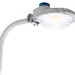 120W Vontair II Series - LED Barn Light | With Arm Mount & Photocell, Color Selectable 30K/40K/50K, Gray