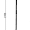 40 Foot Stralos Series - Stadium Light Pole | High Mast Steel Pole, Soccer or Football Field Ready, Crossbeams Included