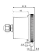 Motion Sensor for Warehouse lights - attaches to Linear Lights - Premium Microwave 5.8ghz