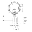 Motion Sensor for Warehouse lights - attaches to Linear Lights - Premium Microwave 5.8ghz