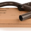 Dual Bullhorn Mount | Dual Tenon Adapter, 2 Light Pole Adapter for Slip Fit Mount, Goes Over Tenon 2 3/8 inch, Bronze/Brown