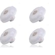 Rugged Grade RT6-C Series Motion Sensor - 4 Pack Premium Microwave 5.8ghz - Easy Screw-in Install - Remote Programmable - Works on NextGen III Series Lights and more