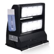 80W - Revolv Series - LED Wall Pack - 11,600 Lumen - 5000K - Wattage Selectable - Black Housing - LED Light Expert
