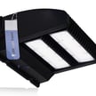 80W - Revolv Series - LED Wall Pack - 11,600 Lumen - 5000K - Wattage Selectable - Black Housing - LED Light Expert
