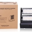 80W Rotate IV Series - LED Wall Pack | With Photocell, 11,400 Lumen, Color Selectable 30K/40K/50K, Black Housing