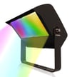 80W Verico III Series - RGBW LED Flood Light | 3,800 Lumens, Pro-Grade RGBW Brilliant Red, Green, Blue, White, Black Housing