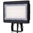 80W Kivo II CS Series - LED Flood Light | With Photocell, 11,600 Lumens, Color Selectable 30K/40K/50K, Yoke Mount, DLC Premium 5.1