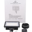 80W Kivo II Series - Motion Sensor LED Flood Light | 11,600 Lumens, Wattage & Color Selectable 30K/40K/50K, Cover Plate, Black, DLC Premium 5.1