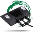 80W Luri Series - LED Flood Light | 2 Pack, 9,200 Lumens, 5000K, Yoke Mount, Hetria Lighting