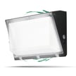 80W Blade Series - LED Wall Pack Light | With Photocell, 9,600 Lumens, 5000K, Hetria Lighting