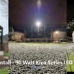 90W Kivo II CS Series - LED Flood Light | With Motion Sensor & Junction Box, 13,050 Lumens, 30K/40K/50K, Knuckle Conduit Mount, DLC Premium 5.1