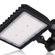 90W Kivo II CS Series - LED Flood Light | With Motion Sensor & Junction Box, 13,050 Lumens, 30K/40K/50K, Knuckle Conduit Mount, DLC Premium 5.1