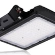 90W Kivo II CS Series - LED Flood Light | With Photocell, Color Selectable 30K/40K/50K, Yoke Mount, DLC Premium 5.1