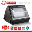 120W Durado IV Series - LED Wall Pack | With Photocell, 17,400 Lumens, 5000K, DLC Premium 5.1, Brown