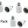 E26 to E39 Socket Adapter - 6 Pack - Use Any E39 Large Mogul Base Bulb in a Standard E26 Household Socket