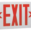 LED Emergency Exit Sign - Red - 4 Watts - Battery Backup Included - Fire Resistant - 5000K - 90 Min Battery Life