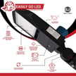 150W NextGen IV Series - LED Parking Lot Light | 22,500 Lumen, Color Selectable 30K/40K/50K, Arm Mount, Brown
