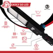 300W NextGen IV Series - LED Parking Lot Light | 277-480V, Shoebox, 45,000 Lumen, Color Selectable 30K/40K/50K, Arm Mount, Black
