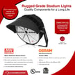 500 Watt LED High Bay Light - 78,000 Lumen LED warehouse Lights - 5000K Bright White  - 10KV surge - 30 degree 