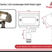 4W Orison Series - LED Landscape Flood Light | Solid Brass, 2700K, Wall Wash Bulb, 12v DC Low Voltage Lights