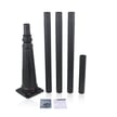 14ft Solar Light Pole - Premium Steel Light Pole - Torin HD Series Light Pole for Solar Lights up to 30Kgs of Support